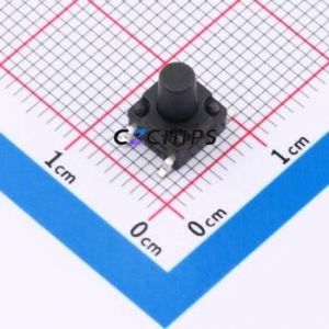 SMG-13T-H080A1 Tactile Switch SMD-4P,6.2x6.2mm Switch Single Pole Single Throw Round Button 2.5N 6.15mm - Product Image 1
