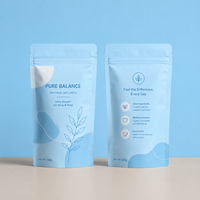 Sachet Doypack en plastique laminé haute barrière avec fermeture éclair, refermable, pour emballage alimentaire et snacks, vente en gros
