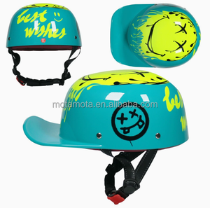 Casque rétro en forme de bec de canard pour scooter, casque demi-casque pour voiture électrique pour hommes et femmes, casquette de baseball, casque en forme de bec de canard pour scooter - Product Image 2