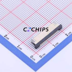 FC10-S13DCU-00 FFC/FPC Connector SMD,P=1mm,Horizontal Mount Connector Drawer Type Top Contact 13P 1mm - Product Image 1