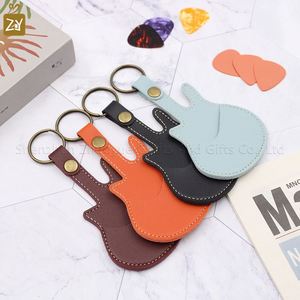 Elegante Estuche para Púas de Guitarra, Bolsa de Almacenamiento de Púas Resistente para Amantes de la Música, Cartera Portátil para Púas con Cadena y Logotipo Personalizado - Product Image 2