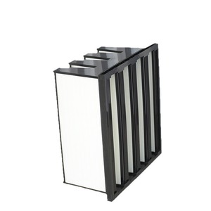 ยูเอ็กซ์ซิง ฟิลเตอร์กรองอากาศ V Bank รุ่น 595W*595H*292 สำหรับใช้ในห้องคลีนรูม - Product Image 4