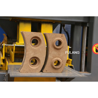 Máquina de ladrillos de arcilla entrelazados estándar de exportación con personalización, modelo FL2-10, hidráulica, sin combustión, con PLC, caja de engranajes y motor de bomba.