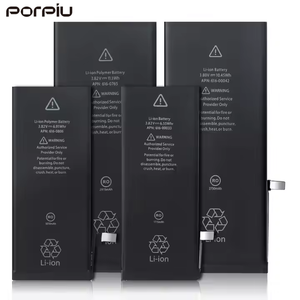 Pin PORPIU cho <span class=keywords><strong>iPhone</strong></span> <span class=keywords><strong>8</strong></span> <span class=keywords><strong>Plus</strong></span> X XS XR 13 Mini Pro Max 13 Pro Max 14 <span class=keywords><strong>PLUS</strong></span> Pro Max Pin điện thoại Lithium Ion mới - Product Image 1