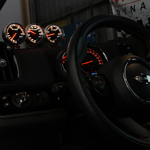 Le distributeur voulait le kit de jauge de température d'huile d'ombre de l'électronique automatique en Celsius 2.5 pouces 60mm et la température d'huile de visage noir fumé rencontré - Product Image 3