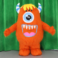 Colorido inflable Monster Inc. Disfraces de mascota hecho a medida Eye Monster Inflatables Publicidad Eventos Alquiler