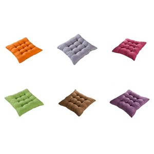 Cojín de suelo de poliéster/algodón con logotipo personalizado de 40x40cm, asiento de Silla, almohada de suelo impermeable para exteriores - Product Image 2