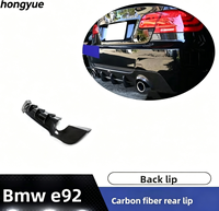 Diffuseur arrière en carbone pour BMW E92 (2005-2009) avec finition noire, installation facile, protection anti-rayures – En stock, fabrication de qualité
