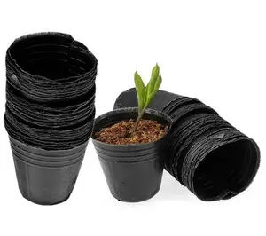 Kwekerij Potten Plastic Zaailingen Planter Ronde Zaad Starten Pot Bloem Plant Getransplanteerd Voeding Kom Container Huis Tuin