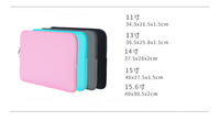 Housse de protection souple multi-couleurs avec fermeture éclair pour tablette, étui, pochette, sac pour ordinateur portable