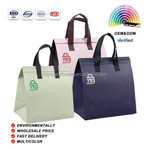 Customized Reusable <b>BBQ</b> Thermal Insulated Cooler Bag Non-Woven Grocery Shopping and Picnic Lunch Carry Insulated Cooler Bag - Product Image 2