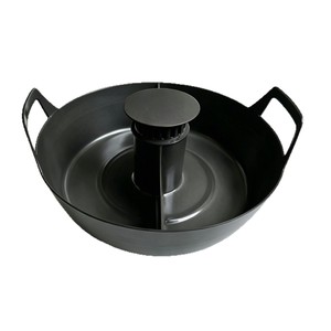 หม้อไฟฟ้าเหล็กหล่อไร้ควัน 5 ลิตร+ หม้อไฟฟ้าหยินหยางสองช่องสำหรับร้านอาหาร - Product Image 2