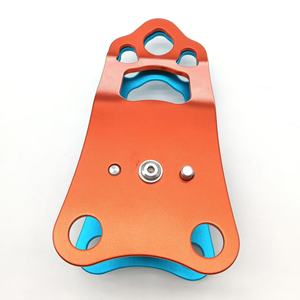 Poulie d'escalade 40KN, poulie de sauvetage portable à suspension latérale pour usage extérieur et d'urgence - Product Image 4