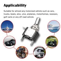 Interrupteur promotion, commutateur de couleur LED rouge, 12V, 20a, bascule ON/OFF, pour voiture, camion, bateau
