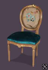 Sillón Sofá Premium Royal Accent, Fabricado en Madera Sólida con Asientos Acolchados para una Decoración Elegante de la Sala de Estar - Product Image 2