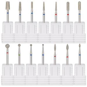 Hot Sell 1 Stück Diamond Nail Drill Bits Elektrische Maniküre Maschinen bohrer Zubehör Rotary Burr Mills Cutter Nagel entferner Werkzeuge