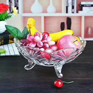 Ciotola/Piatto <span class=keywords><strong>in</strong></span> <span class=keywords><strong>Vetro</strong></span> <span class=keywords><strong>Trasparente</strong></span> Monouso Lucido <span class=keywords><strong>in</strong></span> Cristallo Europeo per Frutta - Product Image 6