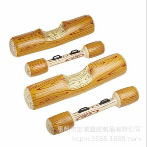 Flotadores Inflables de PVC con Diseño de Madera 140x35cm para Deportes Acuáticos y Recreación - Product Image 1