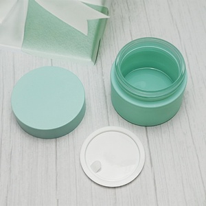 Contenants de luxe pour crème de soin de la peau, 1 oz, 2 oz, 30 ml, 50 ml, 100 ml, personnalisés, en verre ambré givré mat noir, pots cosmétiques vides avec couvercles - Product Image 5