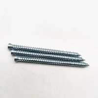 Vis de machine Torx à tête fraisée jaunes zinguées pour la construction extérieure, résistantes aux intempéries, en acier, mesure métrique