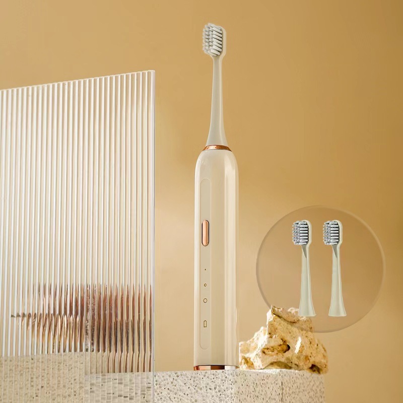 Khaki color [Comes with 3 brush heads]
