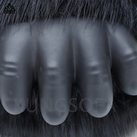 Nouvelle chaise King Kong en peluche moelleuse personnalisée en usine meubles de salon gonflables grand lit pour animaux canapé gorille canapé gorille