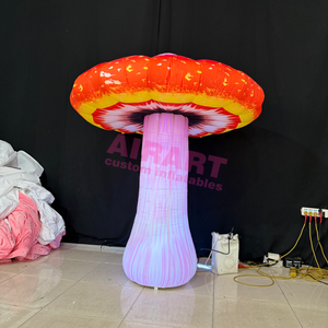 Ballon décoratif gonflable en forme de <span class=keywords><strong>champignon</strong></span> pour festival de musique, accessoires de scène gonflables, éclairage LED, <span class=keywords><strong>champignon</strong></span> gonflable - Product Image 5