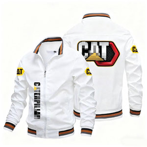 Chaqueta Bomber Moderna Unisex, Ligera, Transpirable, con Forro Acolchado, Ropa Casual, Chaqueta de Vuelo con Logotipo Personalizado, Pedidos al por Mayor - Product Image 2