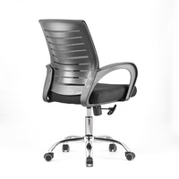 Chaise de bureau exécutive JOHOOFURNITURE, chaise de bureau ergonomique pivotante avec soutien lombaire, chaise de travail en maille, chaise d'ordinateur, Sillas De Oficina