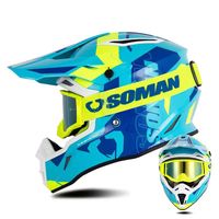 NOUVEAU CASQUE DE MOTOCROSS ÉLÉGANT UNISEXE POUR LA CONDUITE EN EXTÉRIEUR ET LA PROTECTION