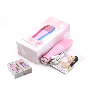 Silicone Facial Cleansing Brush USB Rechargeable Vibrating <b>Massage</b> Face Cleaner Portable Electric Skin Care <b>Tool</b> - Product Image 4