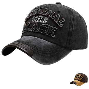 Washable Soft Top Unisex <b>Baseball</b> <b>Cap</b> Sporty Embroidered Leisure Buckle Adjustable 100% Cotton Denim <b>Cap</b> Sun Protection - Product Image 5