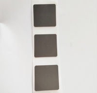 Étiquette autocollante mini RFID NFC HF 13,56 MHz programmable ISO14443A étanche pour cartes de visite, promotion de produits et traçabilité