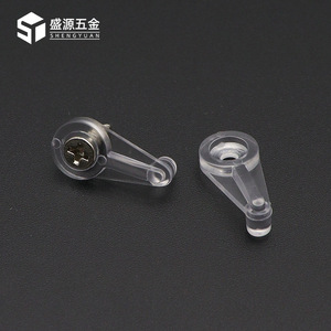 Shengyuan <b>Mirror</b> Fixing Clips Transparent <b>Plastic</b> Rectangle Cabinet Glass Corner Buckles For Bathroom Vanity - Product Image 3