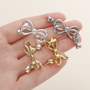 Butterfly Shape Gold Plated <b>Copper</b> Clasp For <b>Bracelet</b> Making DIY Jewelry Accessories - Product Image 3