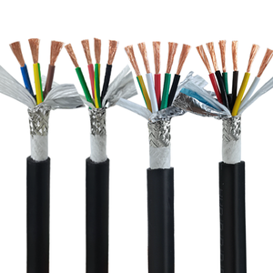 Usine Offre Spéciale Super Flexible PUR isolé fil de cuivre glisser chaîne Robot câble blindé glisser chaîne câble avec des expéditions rapides - Product Image 2