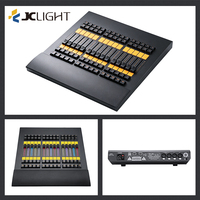 Console de contrôle d'éclairage DMX de scène Jc Professional M2a Performance Fader Wing avec flight case