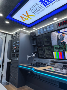 Customized TV <strong>Live</strong> Broadcast <strong>Van</strong> Professional Audio-visual Integrated OB <strong>Van</strong> for TV Station - Product Image 6