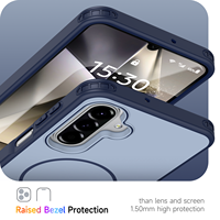 Coque Populaire au Toucher Agréable pour Samsung Galaxy A17 A16 A27 A36, Coque Arrière Rigide en PC Mat Magnétique