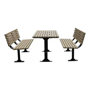 4ft 5ft 6ft açık ticari bar masaları veranda banklar ve masalar tema parkı için modern restoran masaları