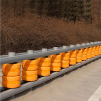 Barrière de sécurité routière rotative personnalisable en polyuréthane EVA – Nouvelle barrière de circulation à rouleaux du fabricant