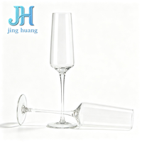 Flûtes à champagne 2026 JH – Verres à pied long personnalisables pour fêtes et mariages