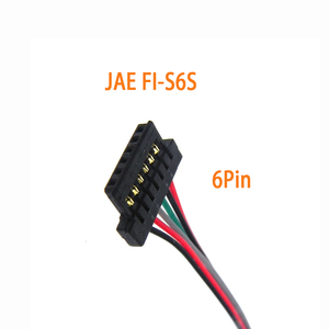 JAE FI-S6S 1.25mm 피치 6핀 고온용 배선 하네스 (산업 제어 센서 및 노트북 화면용) - Product Image 1