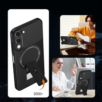 Étui de téléphone arrière en fibre de carbone durable et antichoc, protection anti-empreintes digitales et résistante aux chutes en TPU+PC pour VIVO V70 FE/Y500i/Y31D/Y05