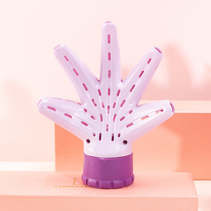 Wanmei Hair Styling Hand Shaped <b>Dryer</b> Pink Purple Green With Foam Cover For Voluminous Salon Home Use - Product Image 3