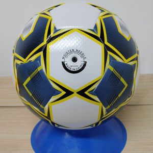 Balón de Fútbol Personalizado de Calidad Profesional, Termosellado, de Cuero PU y Goma, para Uso en Interiores/Exteriores, con Marca/Modelo/Empaque Personalizados - Product Image 6