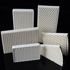<span class=keywords><strong>Plaque</strong></span> céramique réfractaire en cordiérite à structure alvéolaire pour brûleur à gaz - Product Image 1