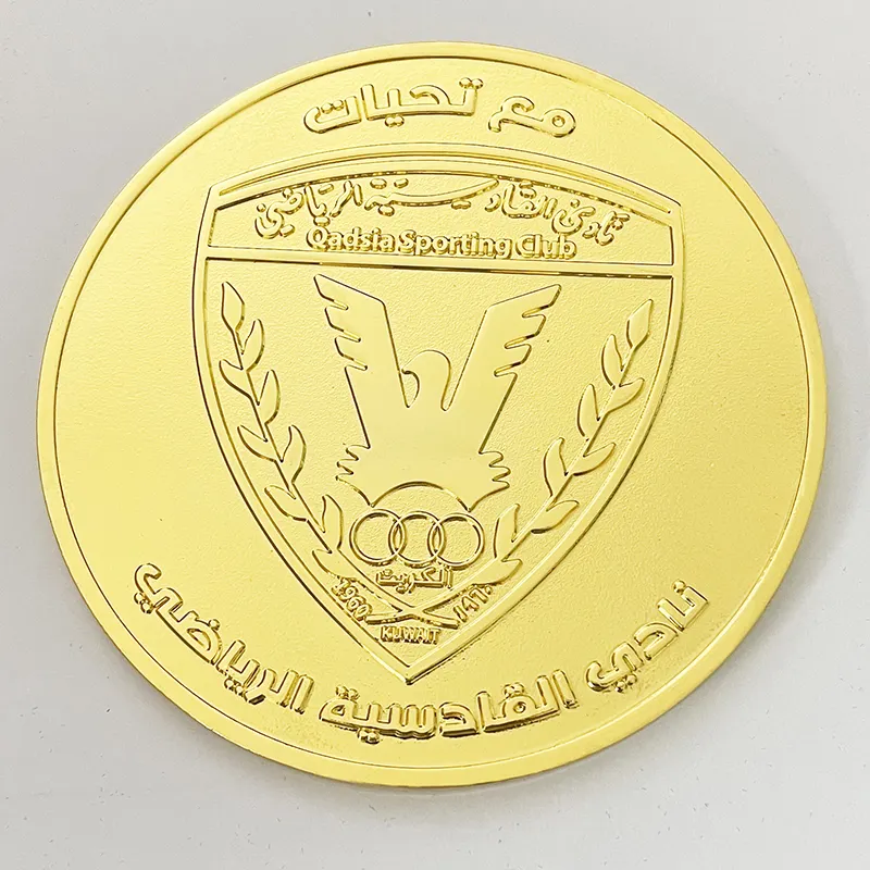 Progetta la tua moneta prodotti personalizzati monete medaglia Color oro argento rame bronzo
