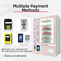 Distributeur automatique sans surveillance à 12 canaux avec écran tactile pour les produits en petits emballages