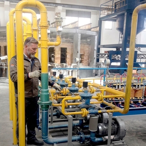 Système <span class=keywords><strong>de</strong></span> Combustion <span class=keywords><strong>de</strong></span> Gaz Contrôlé par DCS 890 Nm3/h pour le Chauffage des Fours à Verre - Product Image 3
